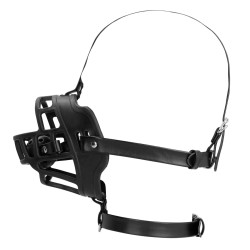 Ouch! Xtreme Muselière avec Bâillon-boule Muzzle Gag Noire